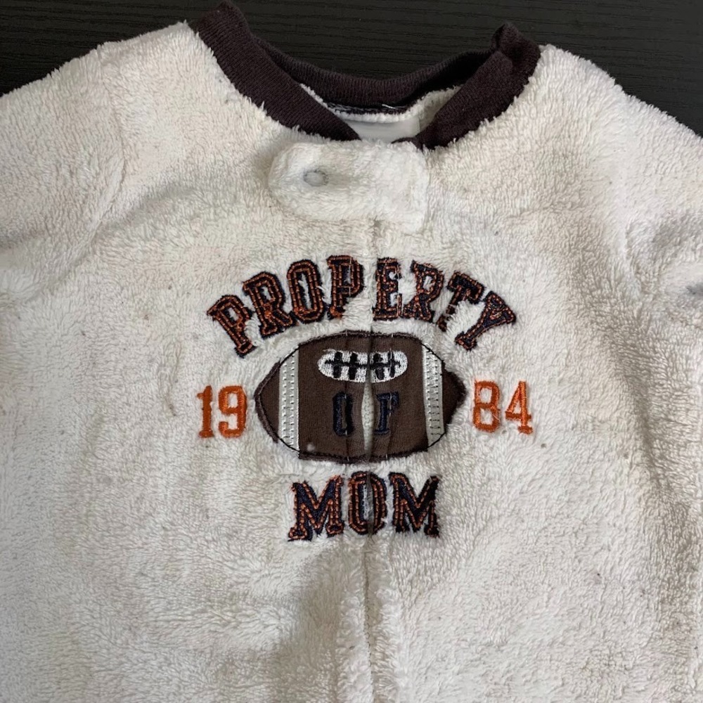 Sports Themed‎ Clothing Bundle Lot of 4 Just One You Carter's Baby 0-18 Months - Picture 3 of 10
